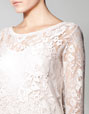 Lace edging shirt