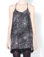 Vestido de tirantes con estampado de estrellas