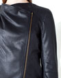 Crossed PU jacket