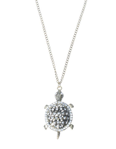 Collar tortuga con strass