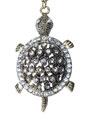 Collar tortuga con strass