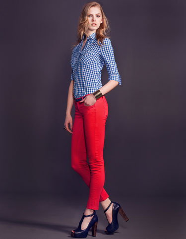 Plaid look