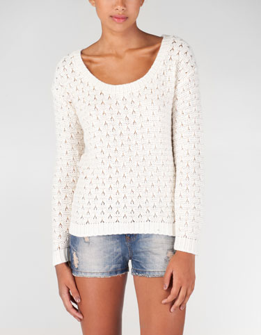 Jersey with shiny effect