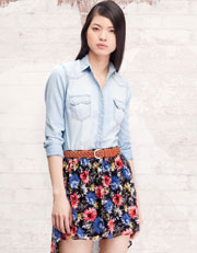 Camisa básica tejana