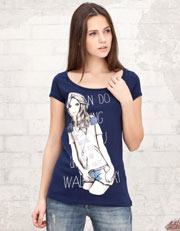 Camiseta print chica
