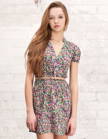 Vestido flores