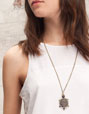 Collar tortuga con brillantes
