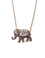 Collar elefante con brillantes