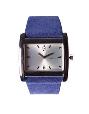 Reloj con correa serraje