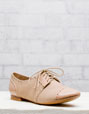 Zapato plano combinado