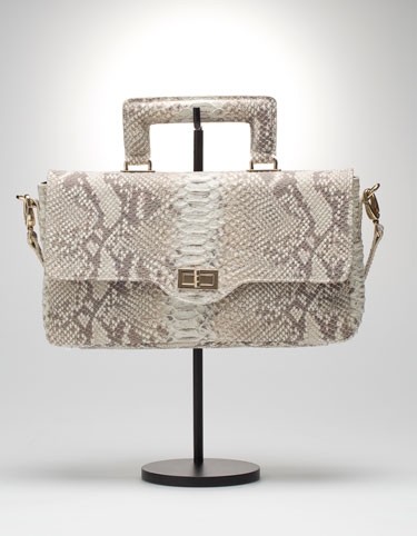 Bolso city serpiente piel