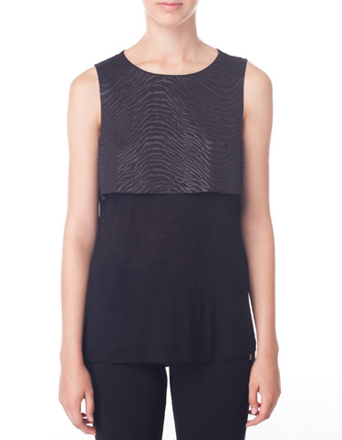 Camiseta top grabado