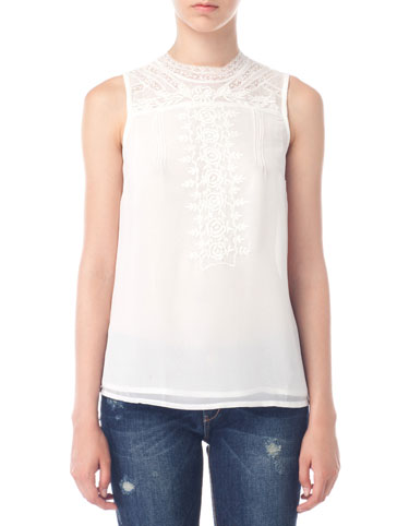 Blusa bordado