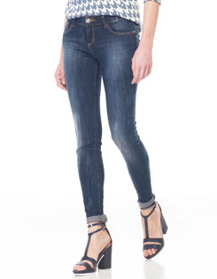 Denim skinny push up