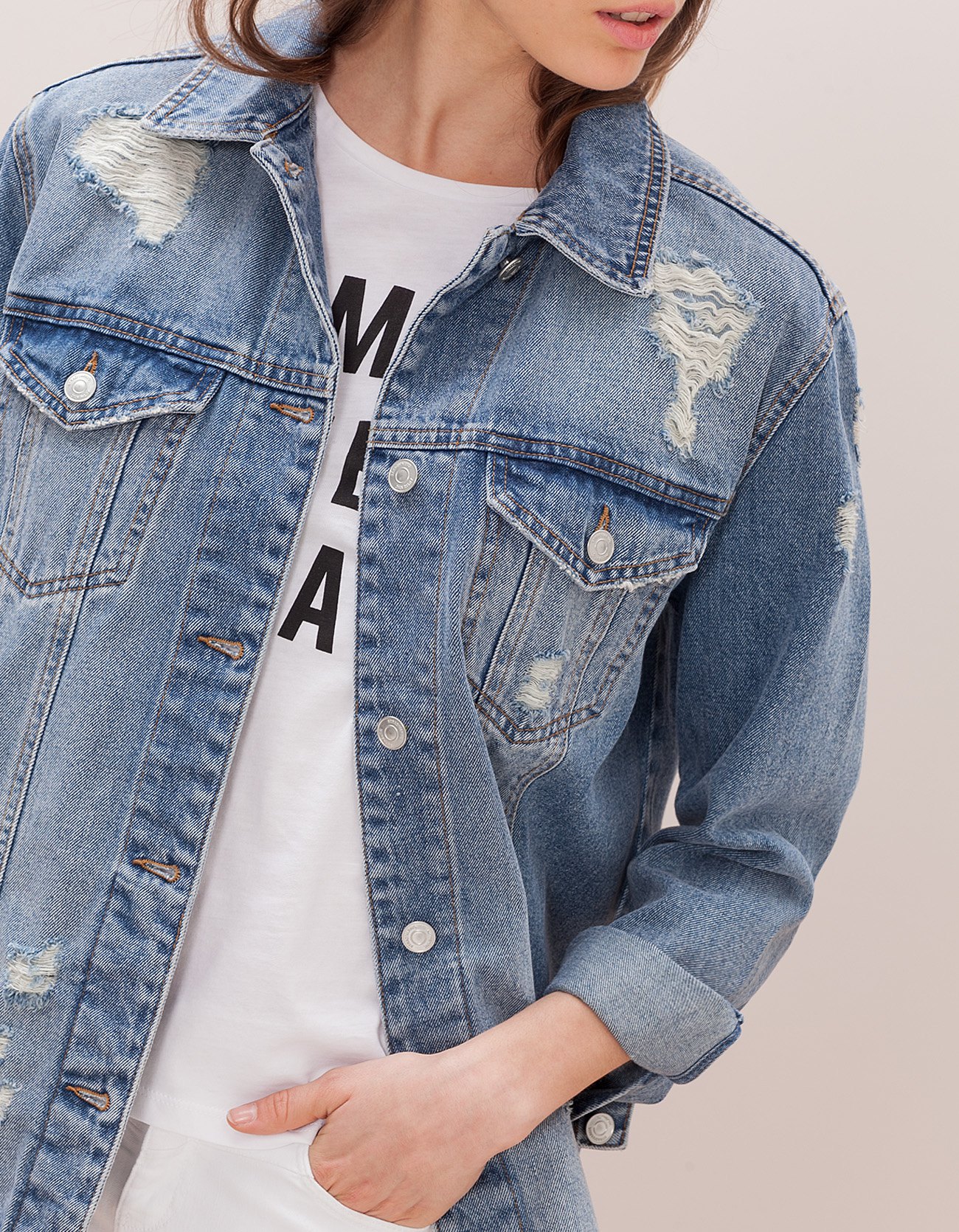 I consigli di Mimì: Giobbotto di jeans oversize di Stradivarius!