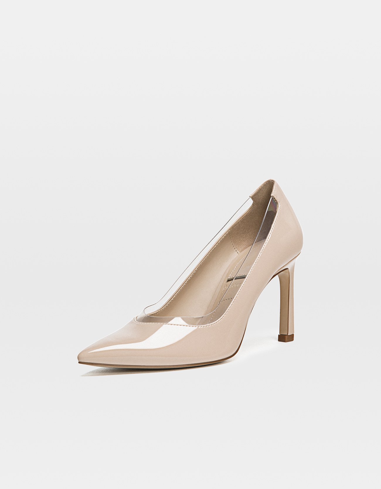 beige stiletto heels