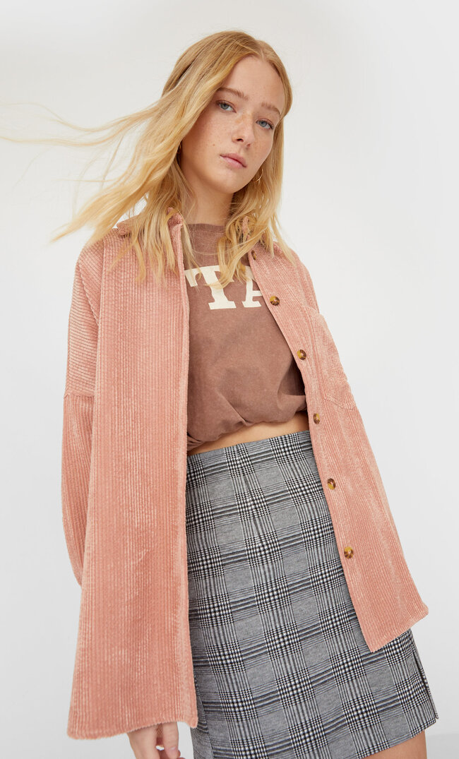 surchemise femme stradivarius