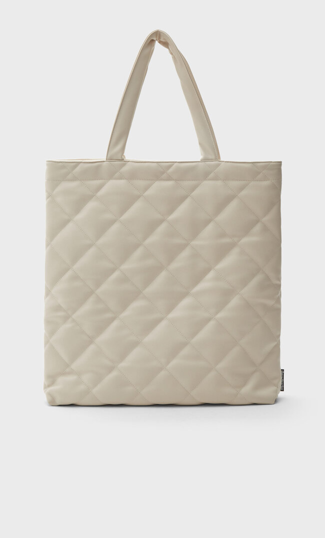 Stradivarius Pikowana Torba Shopper Przezroczysty 103
