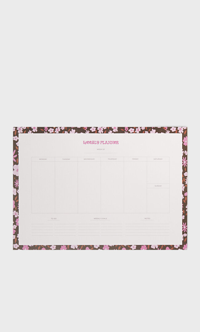 Stradivarius Planner Na Biurko Liliowy 103