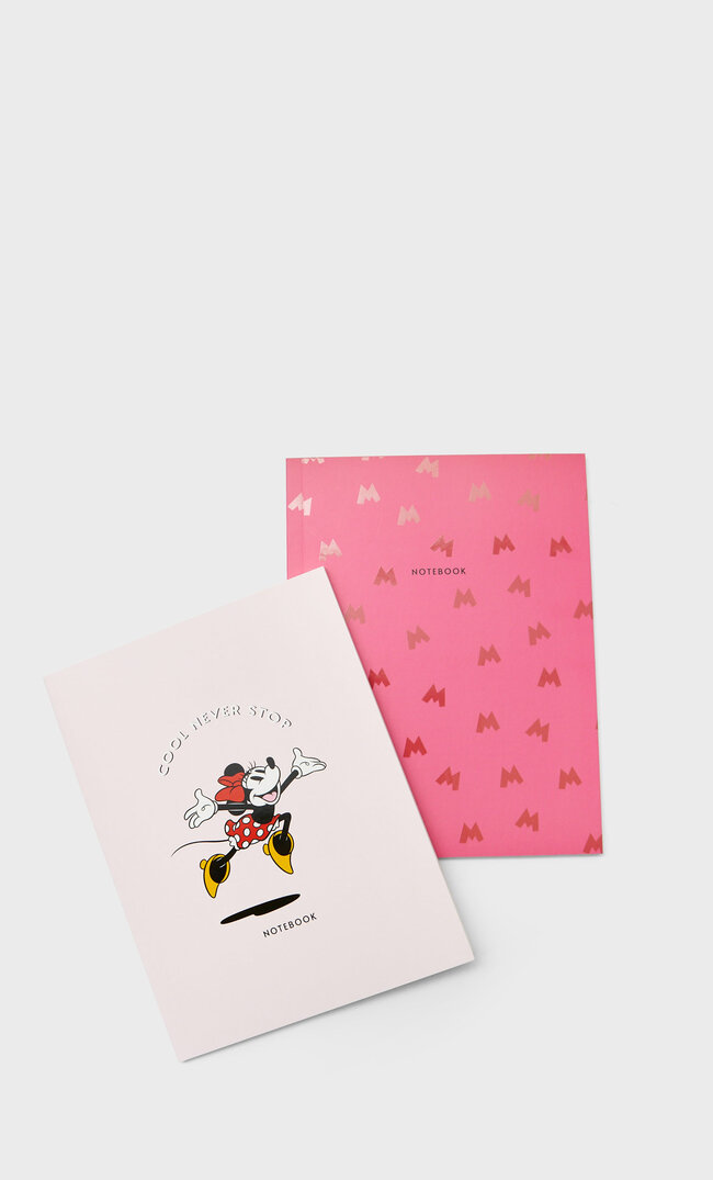 Stradivarius Minnie Mouse Notebook Pack Red 103