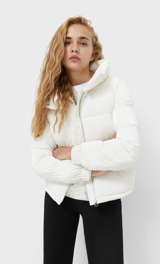 stradivarius puffer jacket