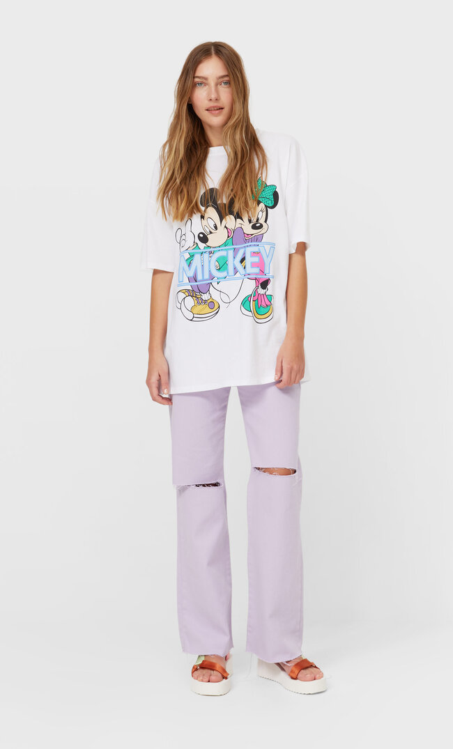 Stradivarius Koszulka Oversize Z Myszką Miki I Myszką Minnie Kobieta Biały Xl
Stradivarius Koszulka Oversize Z Myszką Miki I Myszką Minnie Kobieta Biały Xl