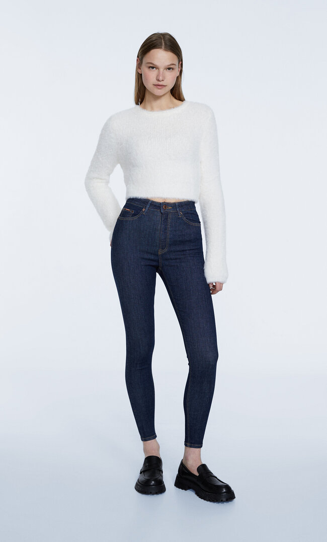 Stradivarius Jeansy Denim Z Efektem Push-Up Denimowy Wielokrotnie Farbowany 36
Stradivarius Jeansy Denim Z Efektem Push-Up Denimowy Wielokrotnie Farbowany 36