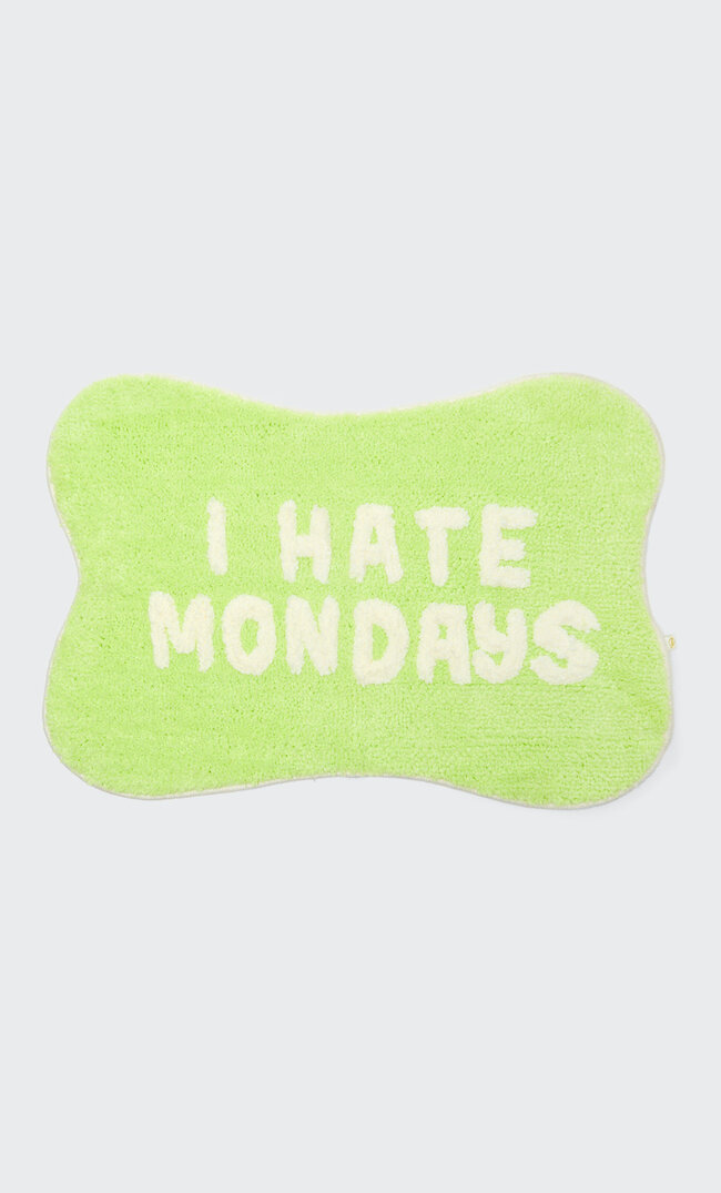 Stradivarius I Hate Mondays Mat Lime 103