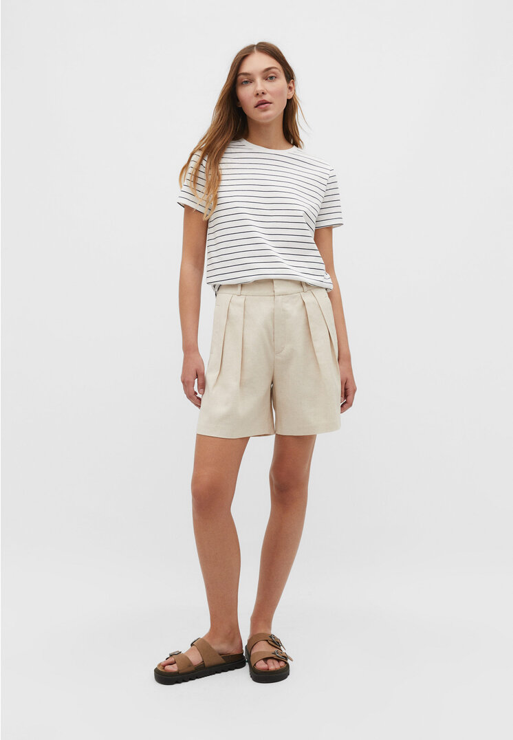Stradivarius Koszulka basic Biały XL