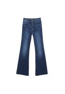 D74 yırtmaçlı çan paça jean - Görsel 20