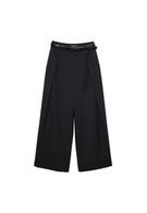 Maxi pensli kemerli pantolon - Görsel 23