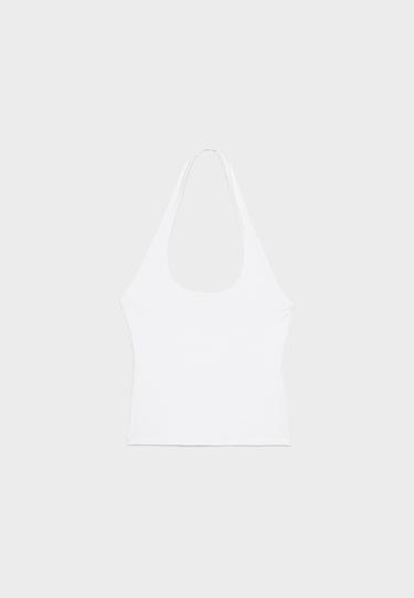 Halter yaka t-shirt - Görsel 5