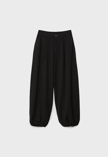 Balon kesim klasik pantolon - Görsel 11