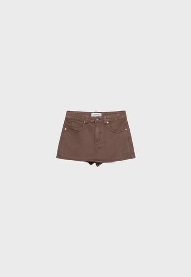 D62 denim şort etek - Görsel 4