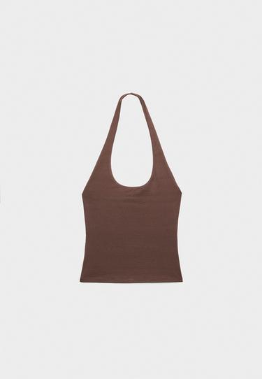 Halter yaka t-shirt - Görsel 9