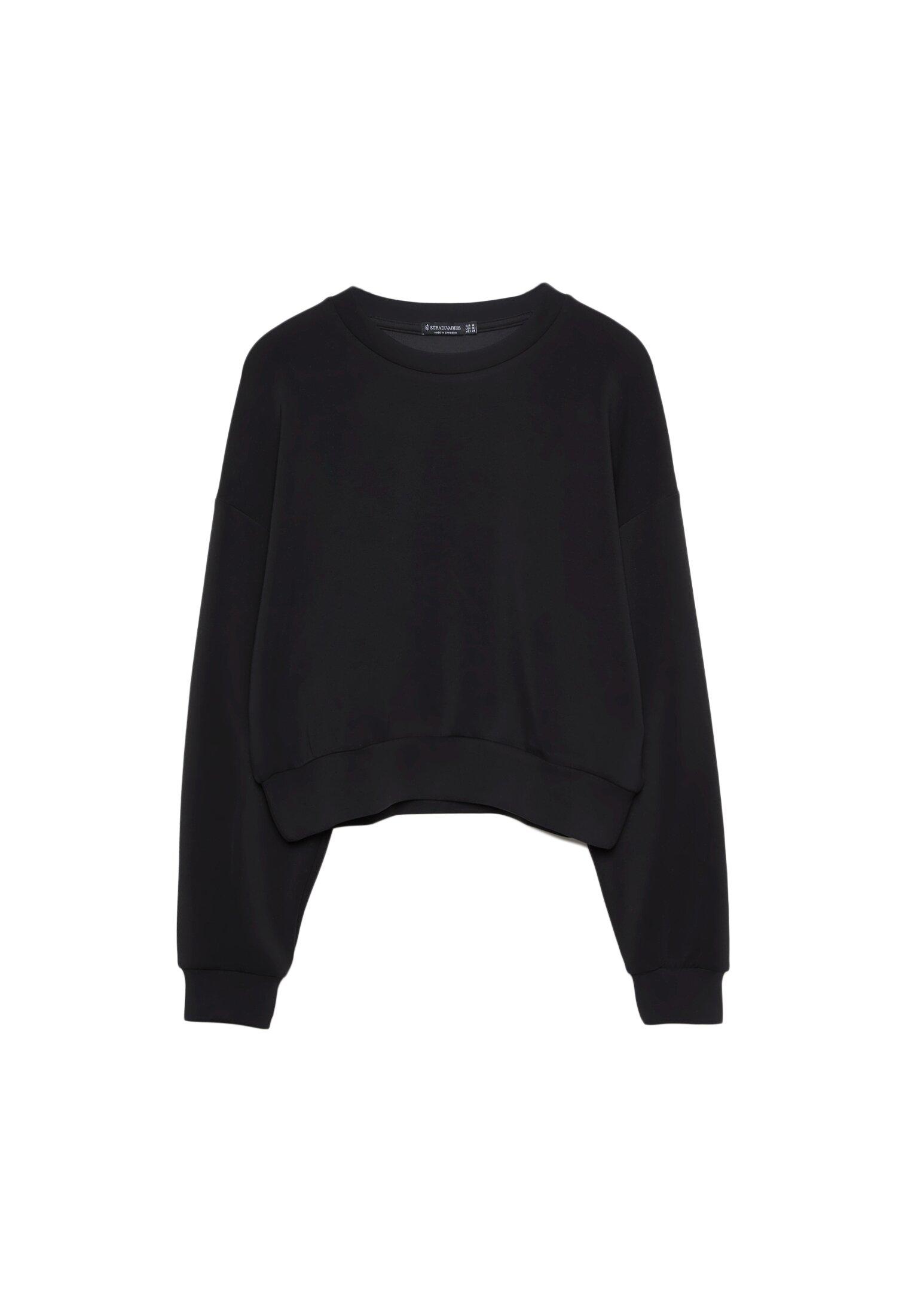 Top View Of A Long-Sleeved Crew Neck Sweatshirt Mockup Free Download