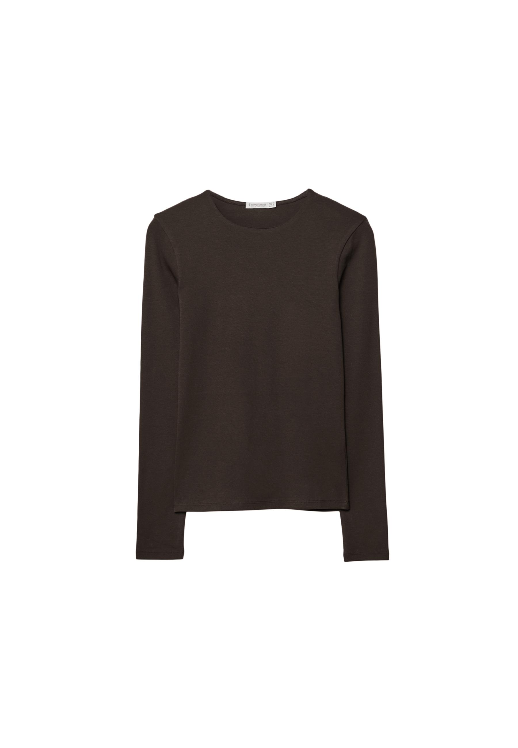Maglietta basic a maniche lunghe