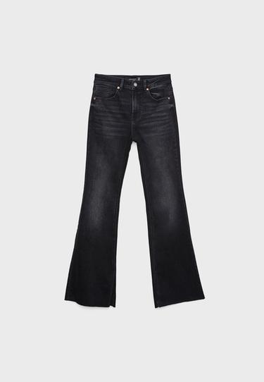 D74 yırtmaçlı çan paça jean - Görsel 18