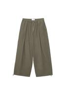 Stoperli poplin barrel pantolon - Görsel 3