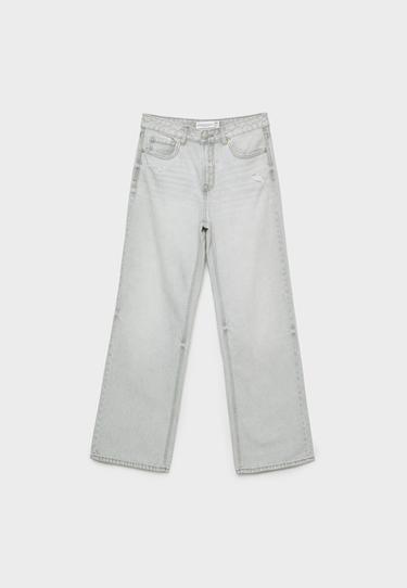 D92 straight fit geniş paça jean - Görsel 20