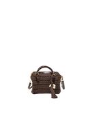 Yuvarlak kroşe tote çanta - Görsel 9