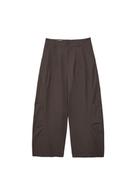 Barrel kumaş pantolon - Görsel 12