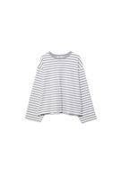 Çizgili uzun kollu t-shirt - Görsel 8