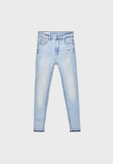 D07 normal bel skinny jean - Görsel 14