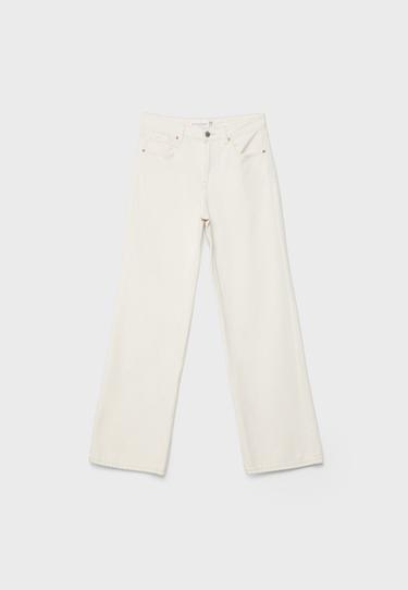 D92 straight geniş paça jean - Görsel 9