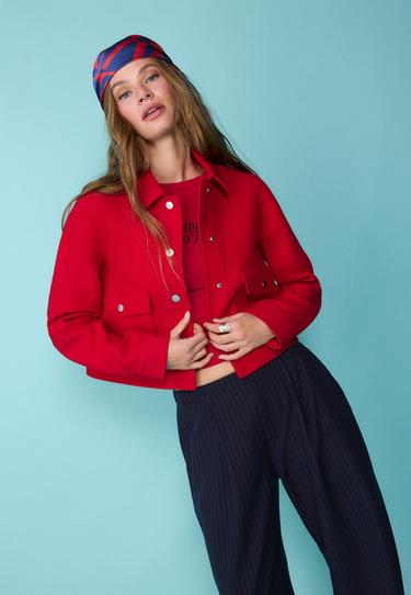 Kısa yumuşak ceket - Görsel 3