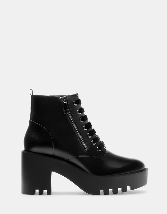 bottines femme stradivarius