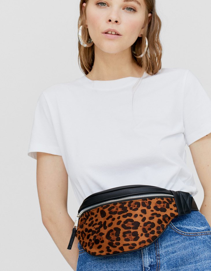 Leopard print belt bag - Shirts 