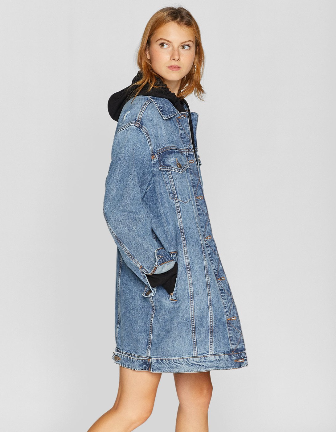 super oversized denim jacket