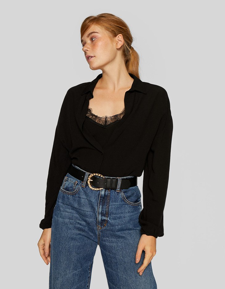 camisetas lenceras stradivarius